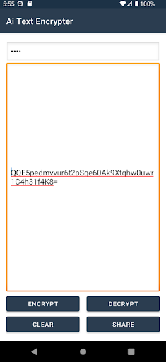 Ai Text Encrypter Screen 3