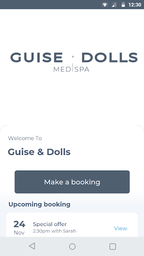 Android application Guise & Dolls screenshort
