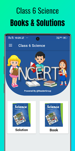 Android application class 6 science book solutions screenshort