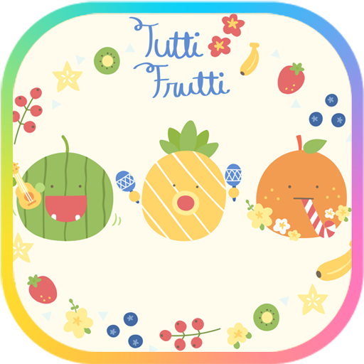 카카오톡 테마 - Tutti Frutti logo