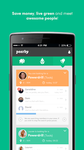 Peerby Screen 3
