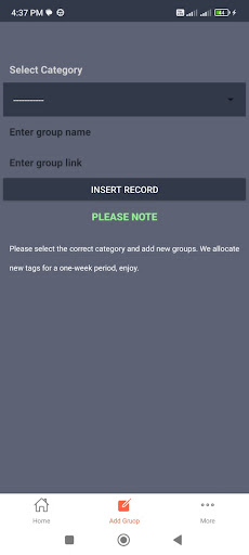 What Groups Links