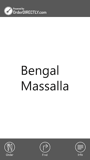 Android application Bengal Massalla, Tamworth screenshort