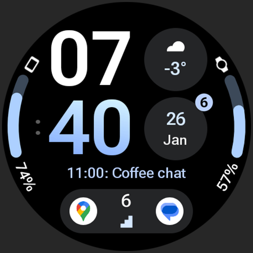 InfoBlock Watch Face Logo