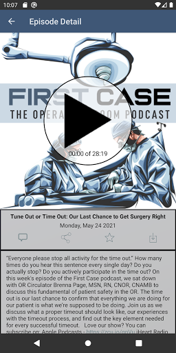 Android application First Case screenshort