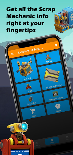 Android application Assistant for Scrap Mechanic screenshort
