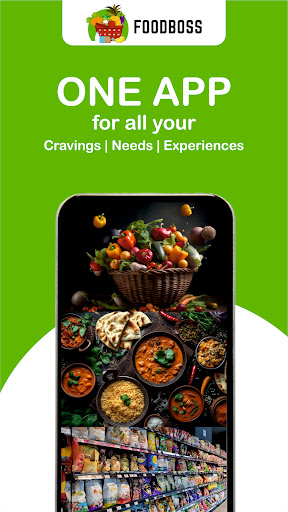 Android application Foodboss: Food & Grocery App screenshort