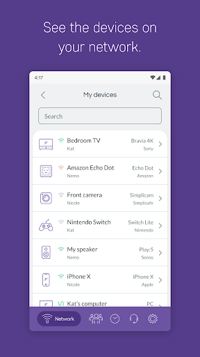 EzeWiFi Screen 2