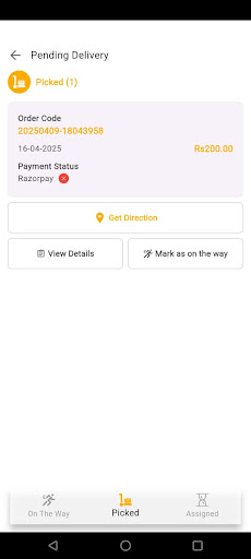 StarWayMart Delivery Boy