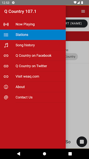 WSAQFM Screen 2