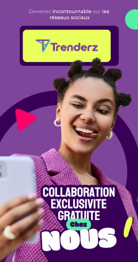 Android application Trenderz Influencer screenshort