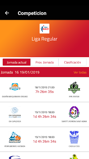 FEB Livescore Screen 3