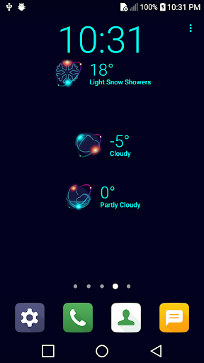 Planet Chronus Weather Icons Screen 2