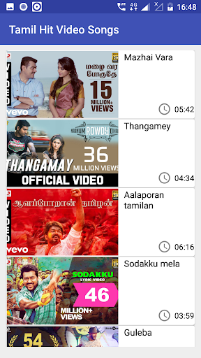 Tamil Hit Video Songs