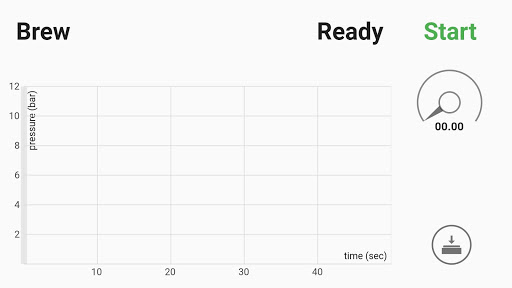 Android application Smart Espresso Profiler screenshort