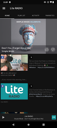 Lite RADIO Screen 2