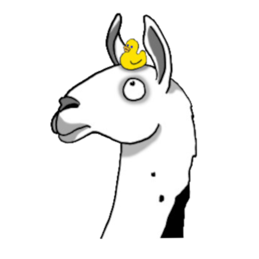 Llama o Pato logo