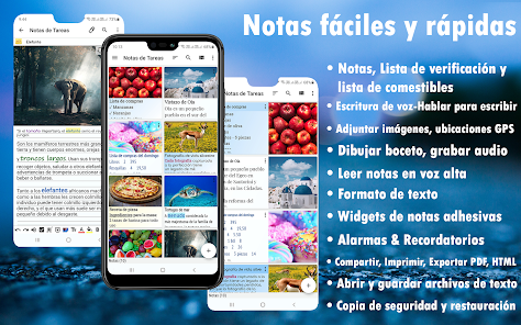 Screenshot 1 NOTAS DE TAREAS, Lista, Alarma android