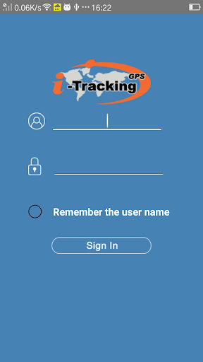 Android application i-Tracking screenshort