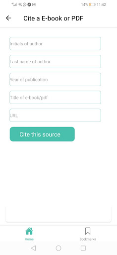 Referencer-APA Style Screen 2