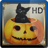 Halloween Vintage HD Live WP icon
