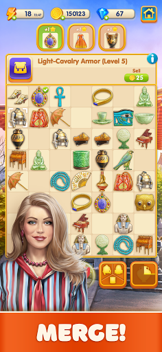 Merge Journey: Your travel antiquing merge game Mod Apk 1.2.11 Gallery 1