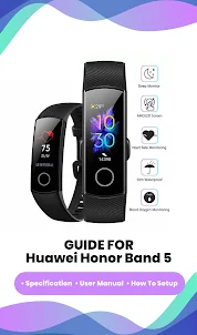 Huawei Honor Band 5 Guide App