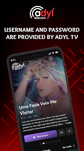 Android application Adyl TV screenshort