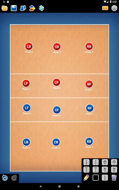 Captura 6 Pizarra Táctica: Voleibol android