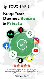 Touch VPN - Fast Hotspot Proxy