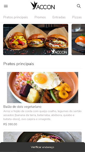 Android application Accon screenshort