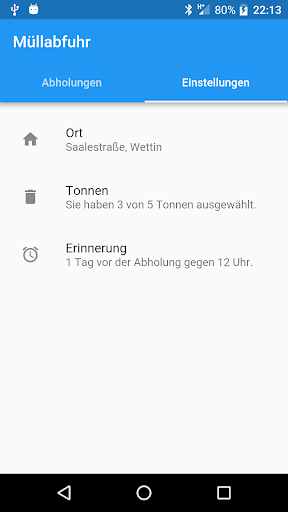 Müllabfuhr - Kalender Screenshot 2 - AppWisp.com