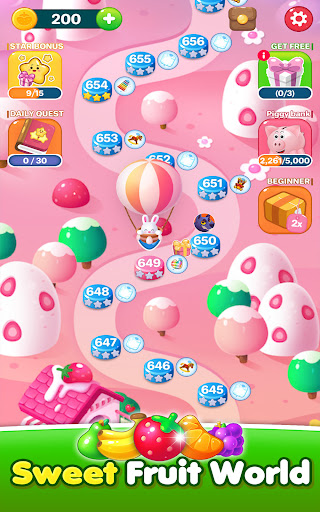 Candy Sweet Fruit jogos explosão de geléia de refrigerante 3 app  esmagamento Meads Puzzle: Jogo de quebra-cabeça grátis Baixar para  crianças::Appstore for Android