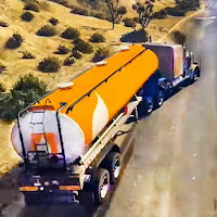 Uphill Oil Transporter Truck Drive