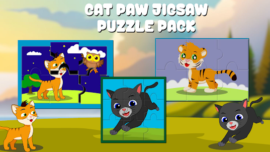 Cat Paw Jigsaw Puzzle pack