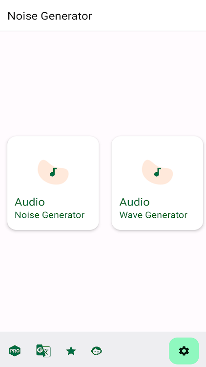 White Noise Audio Generator - New - (Android)