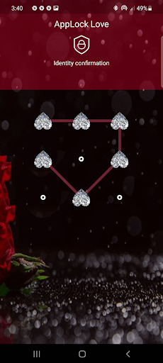 APPLOCK LOVE pattern code Screen 3