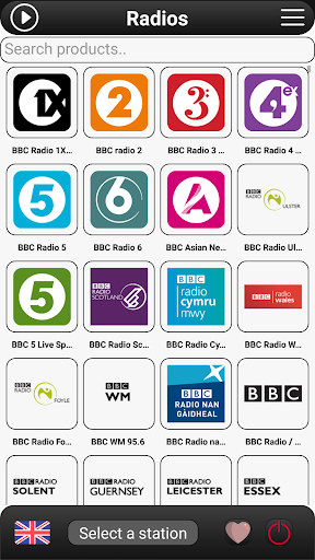 Android application UK Radio FM screenshort