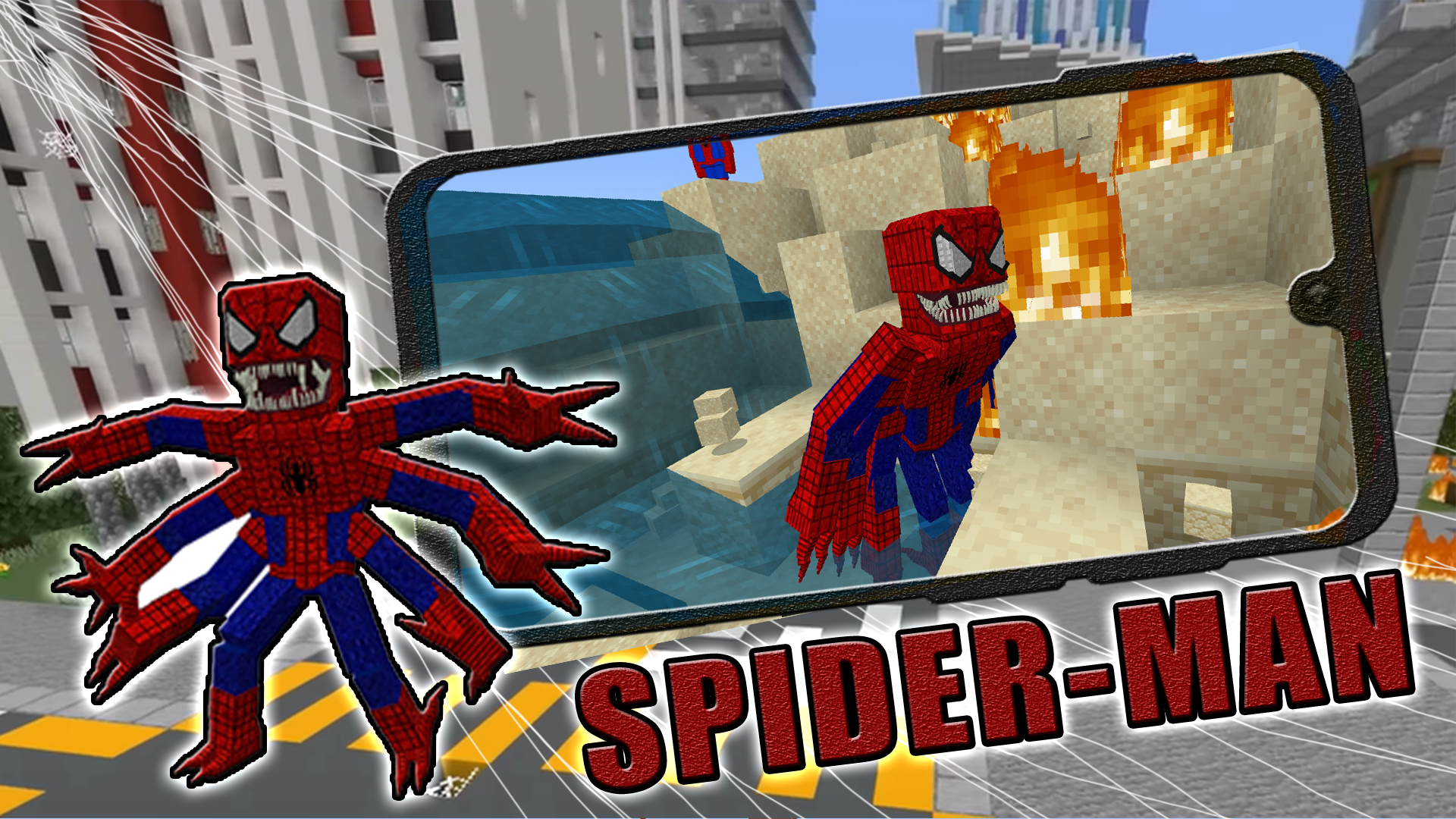 Tải Spider-Man MOD Minecraft trên PC với giả lập - LDPlayer