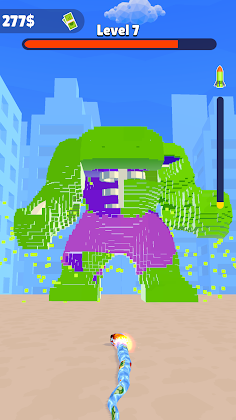Crazy Snake: Giant Monster 3D - Screenshot 1