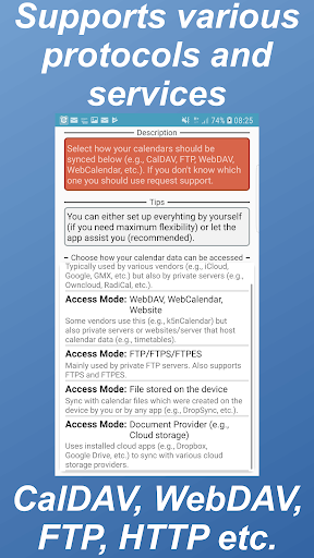 CalendarSync - trial Screen 3