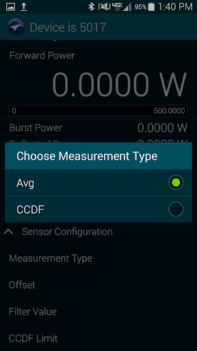 Bird RF Meter Screen 3