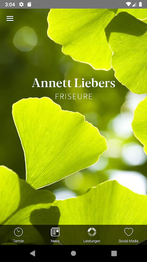 Android application Annett Liebers Friseure screenshort