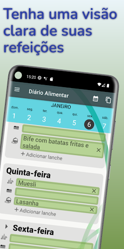 Visualização do aplicativo
