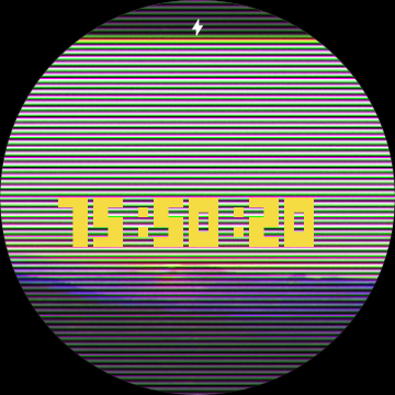 Glitch Art Watch Face Wear OS Screen 3
