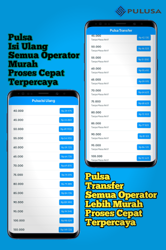 PULUSA - Agen Pulsa Murah Screen 2