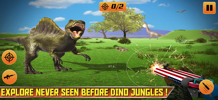 Deadly Dinosaur Hunting Game - 2 - (Android)