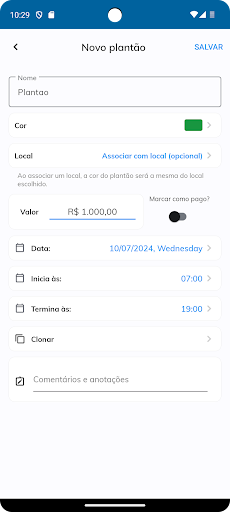 Plantãozinho Screen 3