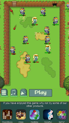 Ballz vs Zombies, zap a zombie - Screenshot 2