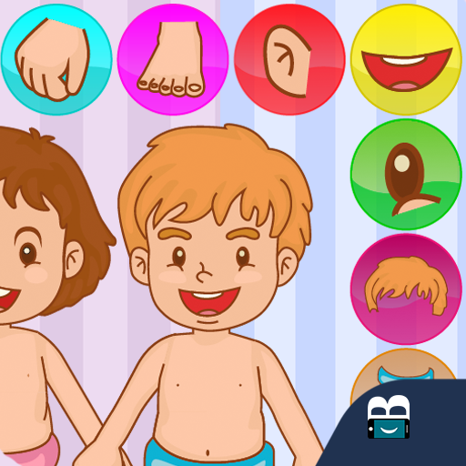 rompecabezas partes del cuerpo para niños
